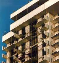 Reconstruction of balconies for high rise building on Chicago's Gold Coast